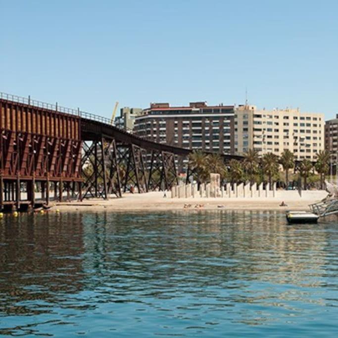 Acogedor Apartamento Frente Al Mar Elena Y Michele Almeria Exterior photo